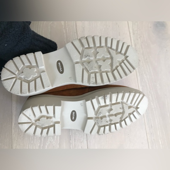 Portland Leather Patina Zoe Chunky Loafer sz 10 - Picture 8 of 11